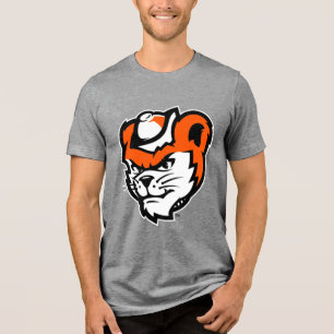 Sam Houston State University Bearkat Mascot Tri-Blend Shirt