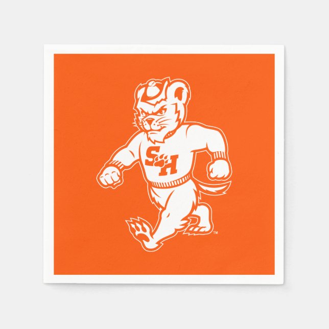 Sam Houston State University Bearkat Napkins (Front)