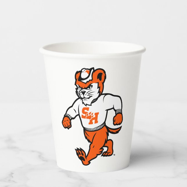 Sam Houston State University Bearkat Paper Cups (Front)