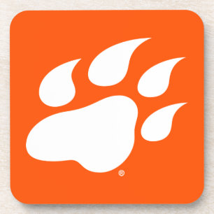 Sam Houston State University Bearkat Paw Print Beverage Coaster