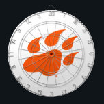 Sam Houston State University Bearkat Paw Print Dart Board<br><div class="desc">This dynamic design proudly showcases the official paw print logo of Sam Houston State University. The stylized paw print is presented with bold, clean lines, embodying the Bearkat's strength and spirit. This impactful and recognizable design is a perfect way to display pride and allegiance to Sam Houston State University and...</div>