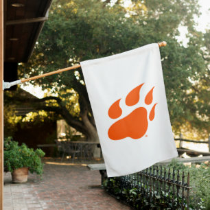 Sam Houston State University Bearkat Paw Print House Flag