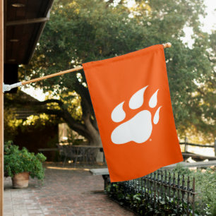 Sam Houston State University Bearkat Paw Print House Flag
