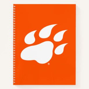 Sam Houston State University Bearkat Paw Print Notebook