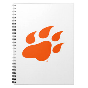 Sam Houston State University Bearkat Paw Print Notebook