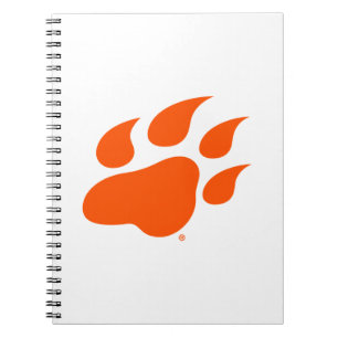 Sam Houston State University Bearkat Paw Print Notebook