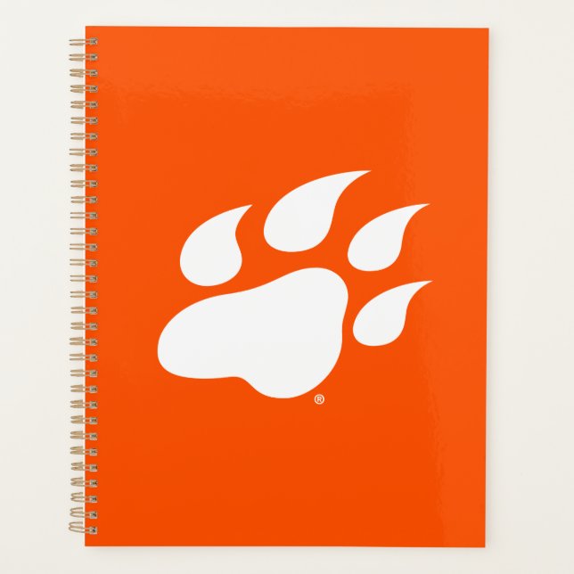 Sam Houston State University Bearkat Paw Print Planner (Front)