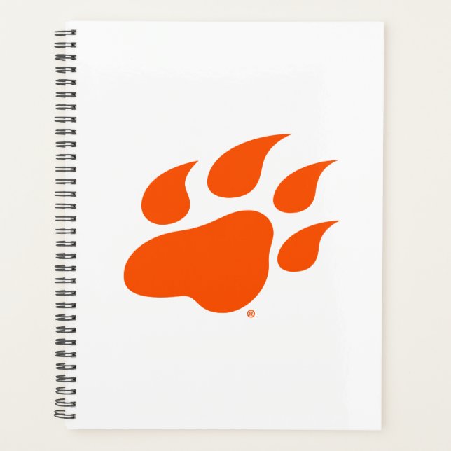 Sam Houston State University Bearkat Paw Print Planner (Front)