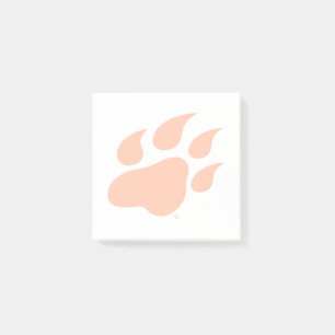 Sam Houston State University Bearkat Paw Print Post-it Notes