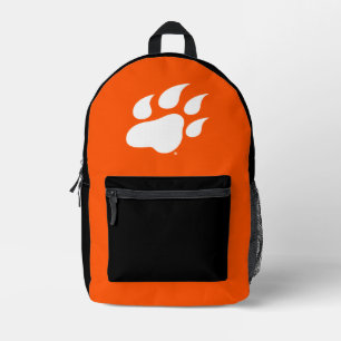 Sam Houston State University Bearkat Paw Print Printed Backpack