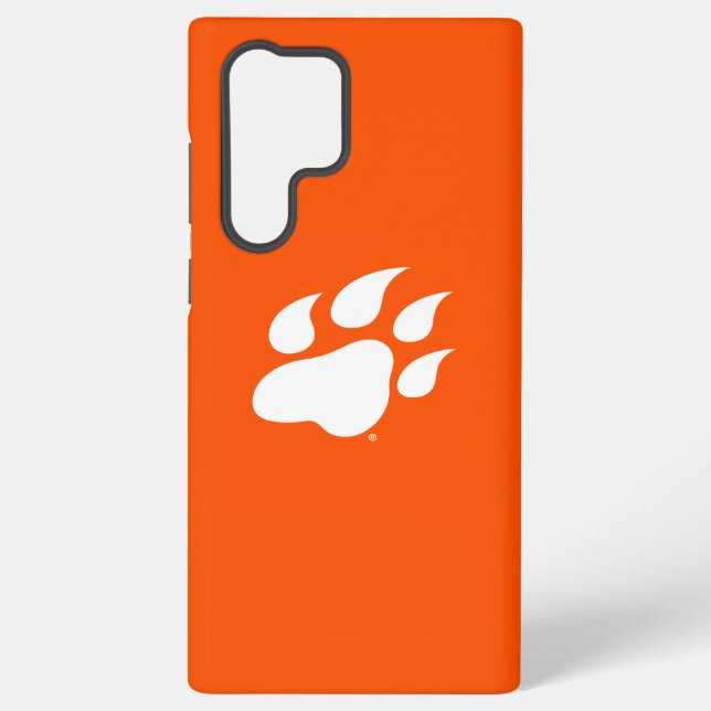 Sam Houston State University Bearkat Paw Print Samsung Galaxy Case (Back)