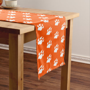 Sam Houston State University Bearkat Paw Print Short Table Runner