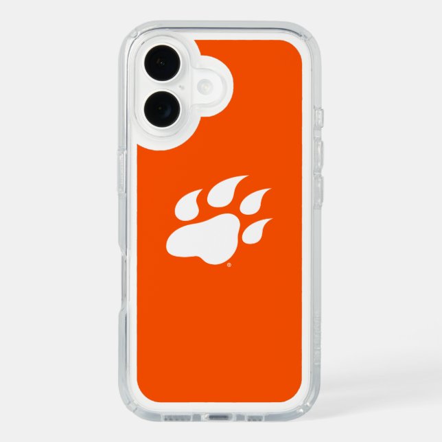 Sam Houston State University Bearkat Paw Print Speck iPhone Case (Front)