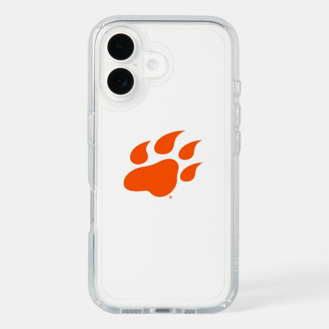 Sam Houston State University Bearkat Paw Print Speck iPhone Case (Front)