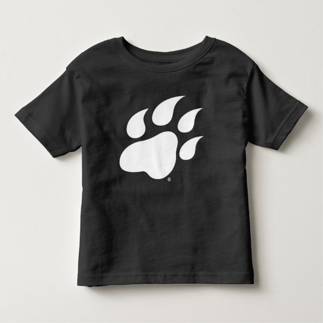 Sam Houston State University Bearkat Paw Print Toddler T-shirt (Front)