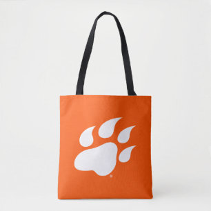 Sam Houston State University Bearkat Paw Print Tote Bag