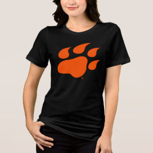 Sam Houston State University Bearkat Paw Print Tri-Blend Shirt