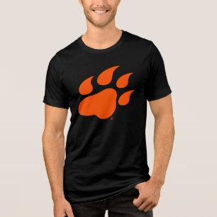 Sam Houston State University Bearkat Paw Print Tri-Blend Shirt