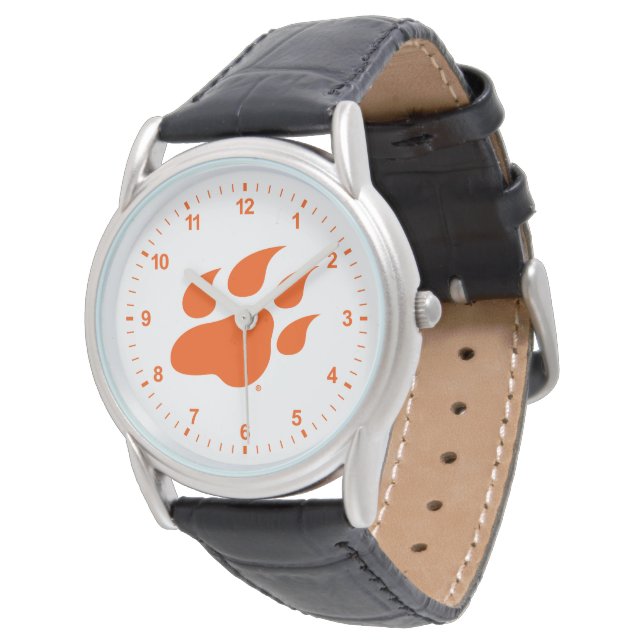 Sam Houston State University Bearkat Paw Print Watch (Angled)