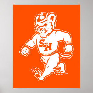 Sam Houston State University Bearkat Poster