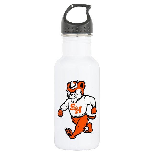 Sam Houston State University Bearkat Stainless Steel Water Bottle (Front)