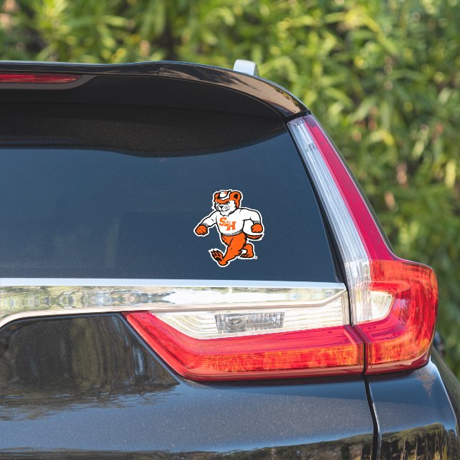 Sam Houston State University Bearkat Sticker (Car Side)
