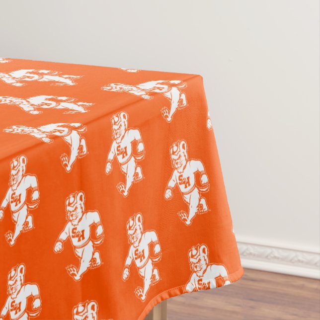 Sam Houston State University Bearkat Tablecloth (In Situ)
