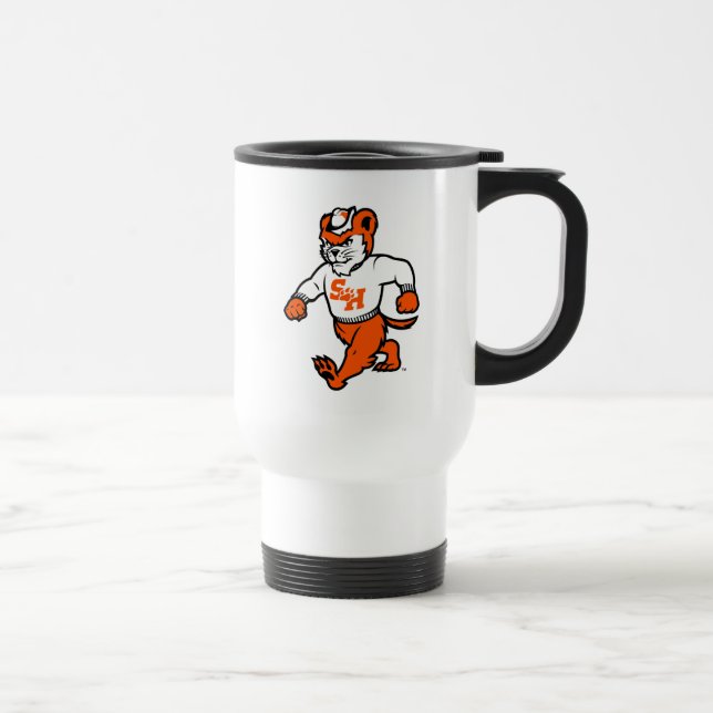 Sam Houston State University Bearkat Travel Mug (Right)