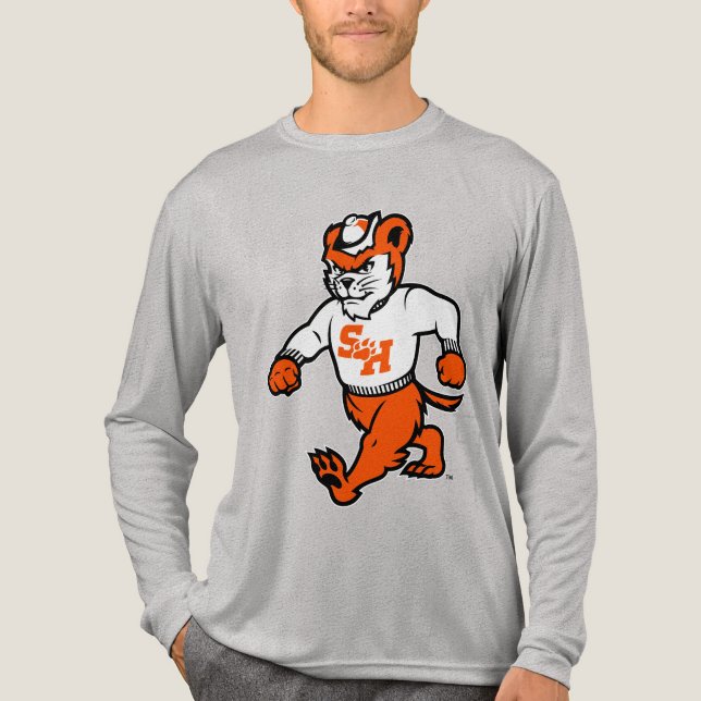 Sam Houston State University Bearkat Tri-Blend Shirt (Front)