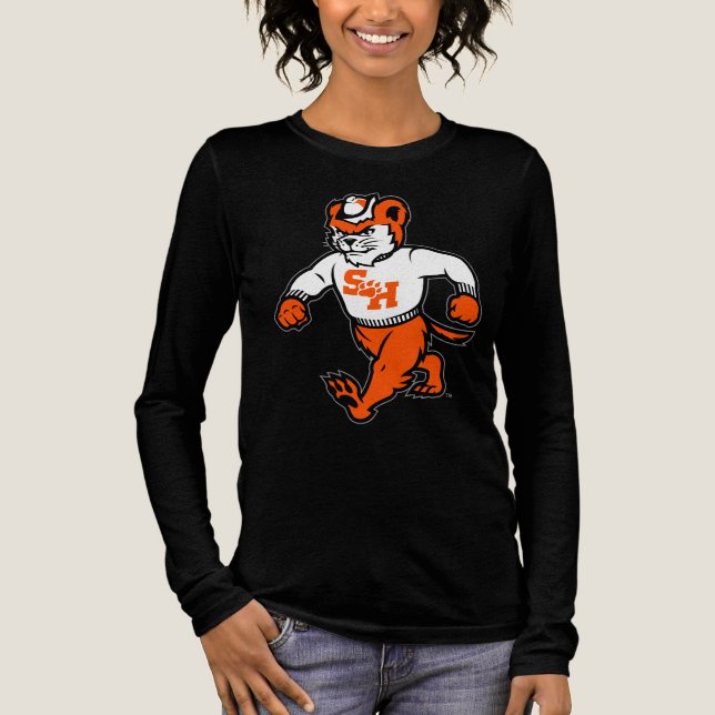 Sam Houston State University Bearkat Tri-Blend Shirt (Front)