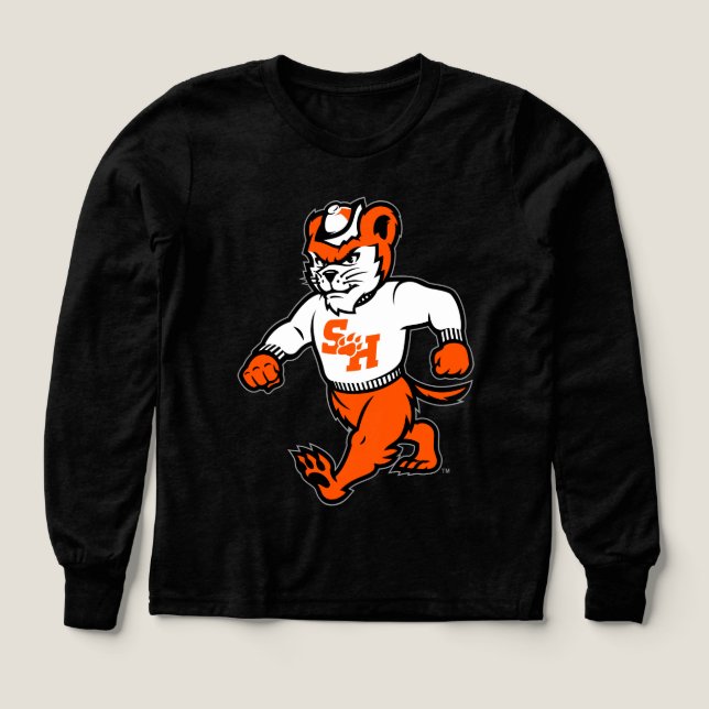 Sam Houston State University Bearkat Tri-Blend Shirts (Design Front)