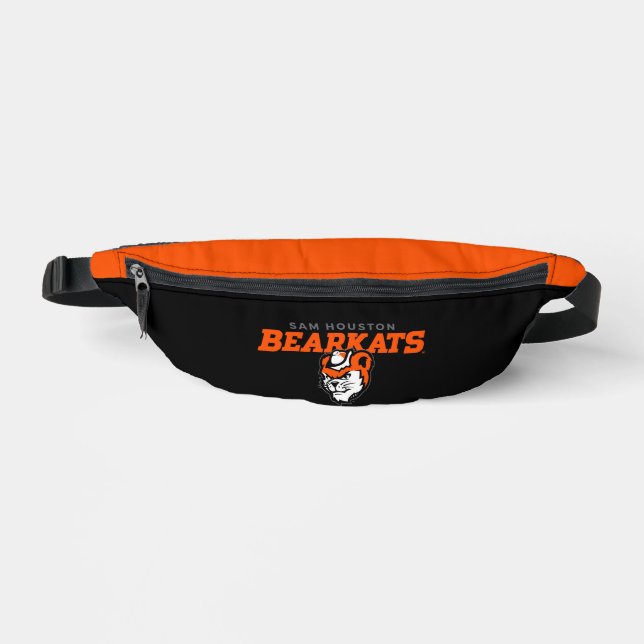 Sam Houston State University Bearkats Mascot Head Fanny Pack (Front)