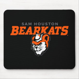 Sam Houston State University Bearkats Mascot Head Mouse Pad