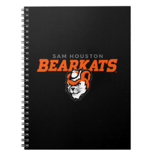 Sam Houston State University Bearkats Mascot Head Notebook