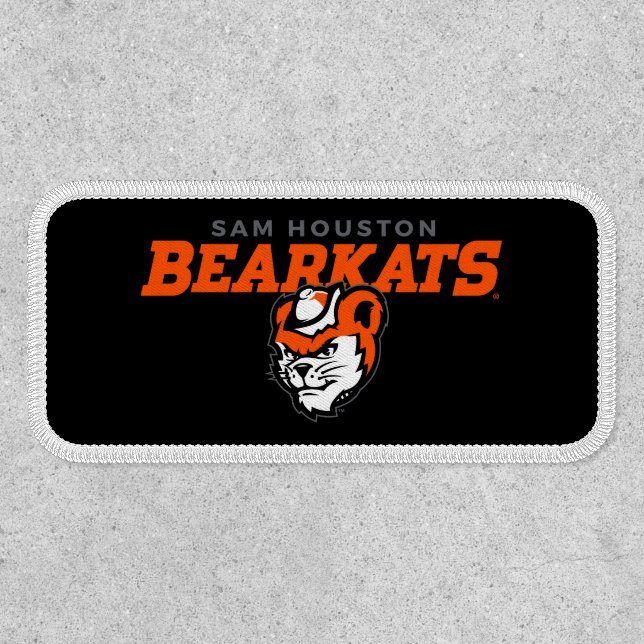 Sam Houston State University Bearkats Mascot Head Patch (Front)