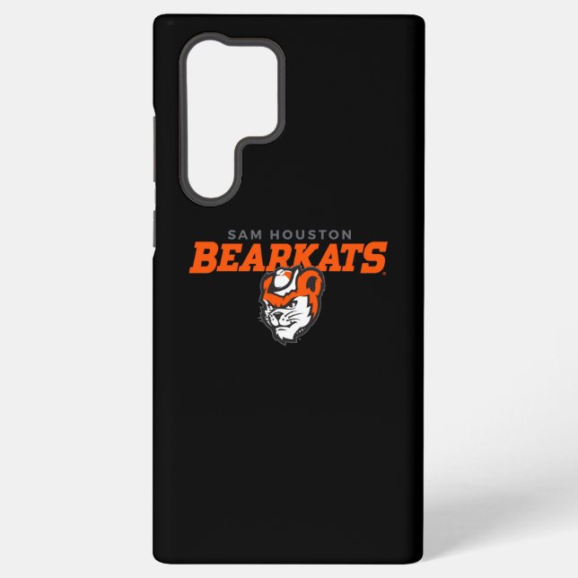 Sam Houston State University Bearkats Mascot Head Samsung Galaxy Case (Back)