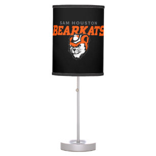Sam Houston State University Bearkats Mascot Head Table Lamp