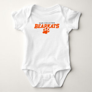 Sam Houston State University Bearkats Paw Print Baby Bodysuit