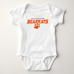 Sam Houston State University Bearkats Paw Print Baby Bodysuit