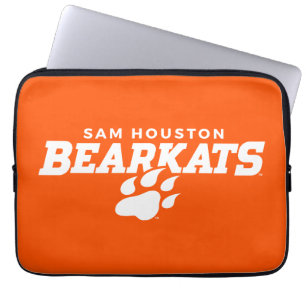 Sam Houston State University Bearkats Paw Print Laptop Sleeve