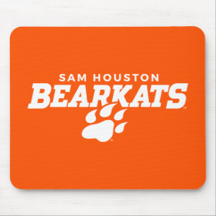 Sam Houston State University Bearkats Paw Print Mouse Pad