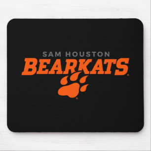 Sam Houston State University Bearkats Paw Print Mouse Pad