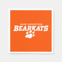 Sam Houston State University Bearkats Paw Print