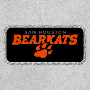 Sam Houston State University Bearkats Paw Print Patch