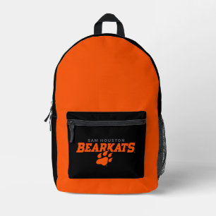 Sam Houston State University Bearkats Paw Print Printed Backpack