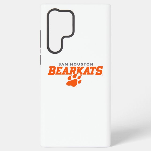 Sam Houston State University Bearkats Paw Print Samsung Galaxy Case (Back)