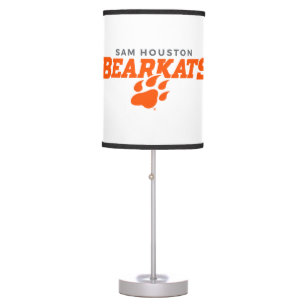 Sam Houston State University Bearkats Paw Print Table Lamp