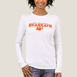 Sam Houston State University Bearkats Paw Print Tri-Blend Shirt