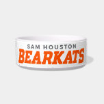 Sam Houston State University Bearkats Wordmark Bowl<br><div class="desc">This dynamic design proudly showcases the official wordmark logo of the Sam Houston State University Bearkats. The words "SAM HOUSTON" are presented in a bold, clean typeface above the larger, powerful word "BEARKATS, " which is rendered in a slanted, assertive font. This impactful and recognizable design embodies the competitive spirit,...</div>