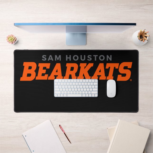 Sam Houston State University Bearkats Wordmark Desk Mat (Office 1)